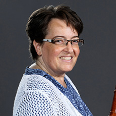 Lärare i träblås på Kulturskolan, Johanna Glaser.
